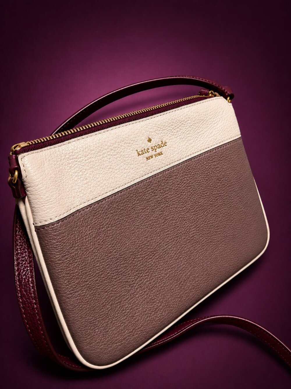 KATE SPADE New York Jackson Colorblock Triple Gusset Crossbody Shoulder Bag - Picture 4 of 11